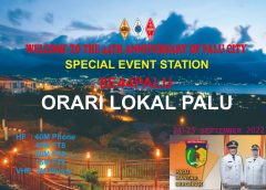 ORARI Lokal PALU adakan Special Call Sambut HUT Kota Palu Tahun 2022